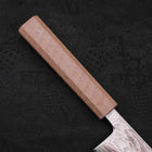 Gyuto SLD Wave Nickel Damascus White Urushi Handle 210mm (8.3”)-[Musashi]-[Japanese-Kitchen-Knives]