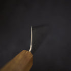 Gyuto SLD Wave Nickel Damascus Yaki Urushi Handle 240mm-[Musashi]-[Japanese-Kitchen-Knives]