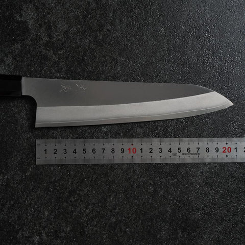 Gyuto Silver Steel #3 Kasumi Buffalo Bubinga Handle 210mm (8.3”)-[Musashi]-[Japanese-Kitchen-Knives]