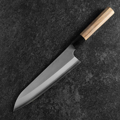 Gyuto Silver Steel #3 Kasumi Mango de Búfalo Nogal 210mm