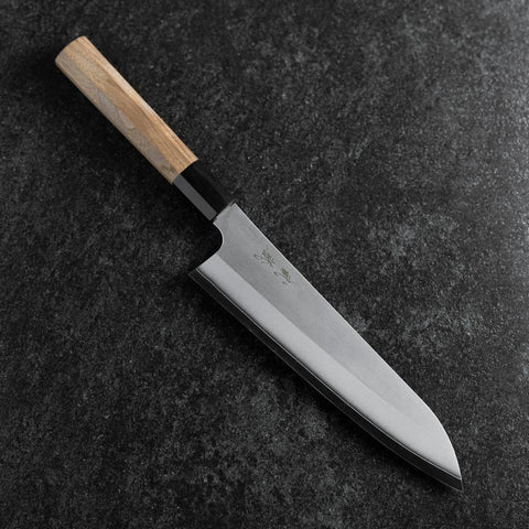 Gyuto Silver Steel #3 Kasumi Mango de Búfalo Nogal 210mm