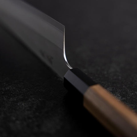 Gyuto Silver Steel #3 Kasumi Buffalo Walnut Handle 240mm (9.4”)