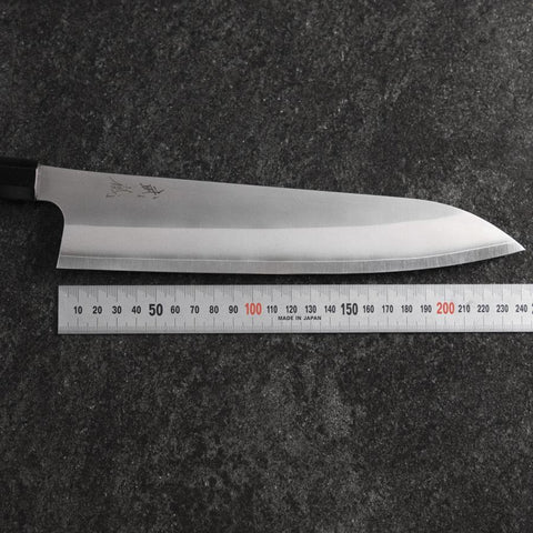 Gyuto Silver Steel #3 Kasumi Buffalo Walnut Handle 240mm (9.4”)