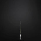 Gyuto Silver Steel #3 Mirror Honyaki Buffalo Ebony Handle 210mm-[Musashi]-[Japanese-Kitchen-Knives]