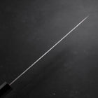 Gyuto Silver Steel #3 Nashiji Buffalo Walnut Handle 210mm (8.3”)-[Musashi]-[Japanese-Kitchen-Knives]