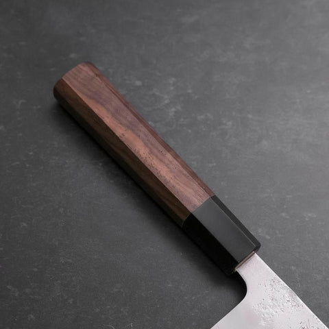 Gyuto Silver Steel #3 Nashiji Buffalo Walnut Handle 210mm (8.3”)