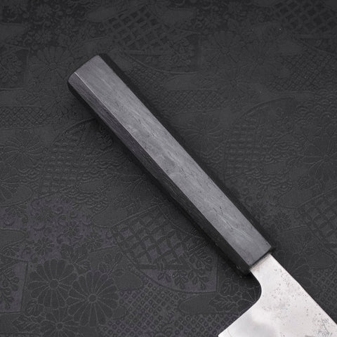 Gyuto Silver Steel #3 Nashiji Mango Urushi Azul Oscuro 210mm