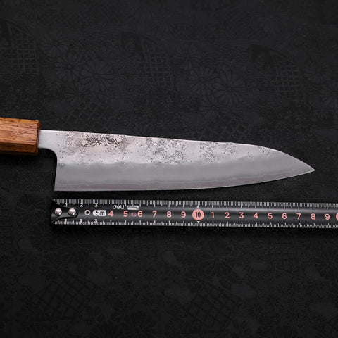 Gyuto Silver Steel #3 Nashiji Mango de Roble 180mm