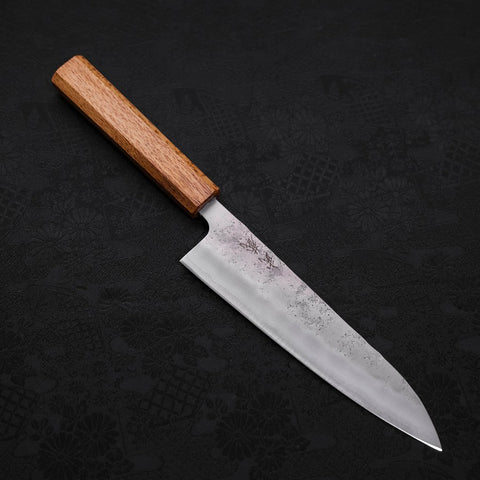 Gyuto Silver Steel #3 Nashiji Mango de Roble 180mm
