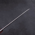Gyuto Silver Steel #3 Nashiji Western Red Handle 210mm-[Musashi]-[Japanese-Kitchen-Knives]