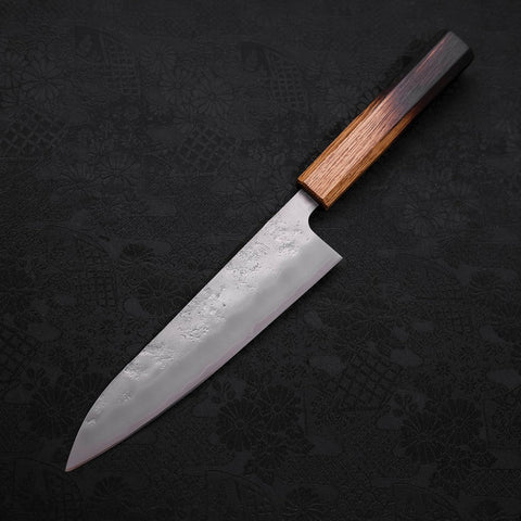 Gyuto Silver Steel #3 Nashiji Mango Yaki Urushi 180mm