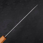 Gyuto Silver Steel #3 Nashiji Yaki Urushi Handle 210mm-[Musashi]-[Japanese-Kitchen-Knives]