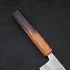 Gyuto Silver Steel #3 Nashiji Yaki Urushi Handle 210mm-[Musashi]-[Japanese-Kitchen-Knives]