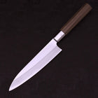 Gyuto Silver Steel #3 Walnut Handle 180mm-[Musashi]-[Japanese-Kitchen-Knives]