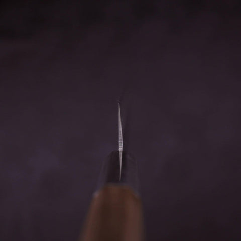 Gyuto Silver Steel #3 Walnut Handle 180mm-[Musashi]-[Japanese-Kitchen-Knives]