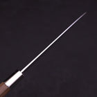 Gyuto Silver Steel #3 Walnut Handle 180mm-[Musashi]-[Japanese-Kitchen-Knives]