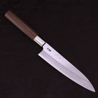 Gyuto Silver Steel #3 Walnut Handle 180mm-[Musashi]-[Japanese-Kitchen-Knives]