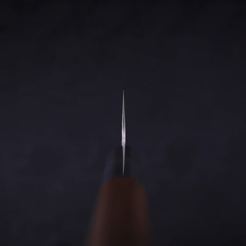 Gyuto Silver Steel #3 Walnut Handle 210mm-[Musashi]-[Japanese-Kitchen-Knives]