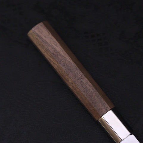 Gyuto Silver Steel #3 Walnut Handle 210mm-[Musashi]-[Japanese-Kitchen-Knives]