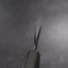 Gyuto Stainless Clad Blue Super Kurouchi Nashiji Green Urushi Handle 240mm-[Musashi]-[Japanese-Kitchen-Knives]