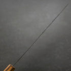 Gyuto Stainless Clad Blue Super Kurouchi Nashiji Sumi Urushi Handle 240mm-[Musashi]-[Japanese-Kitchen-Knives]
