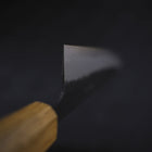 Gyuto Stainless Clad Blue Super Kurouchi Nashiji Yaki Urushi Handle 240mm-[Musashi]-[Japanese-Kitchen-Knives]