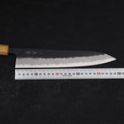 Gyuto Stainless Clad Blue Super Kurouchi Nashiji Yaki Urushi Handle 240mm-[Musashi]-[Japanese-Kitchen-Knives]