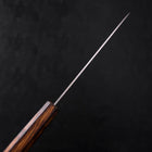 Gyuto Stainless Clad Blue Super Polished Sumi Urushi Handle 180mm-[Musashi]-[Japanese-Kitchen-Knives]