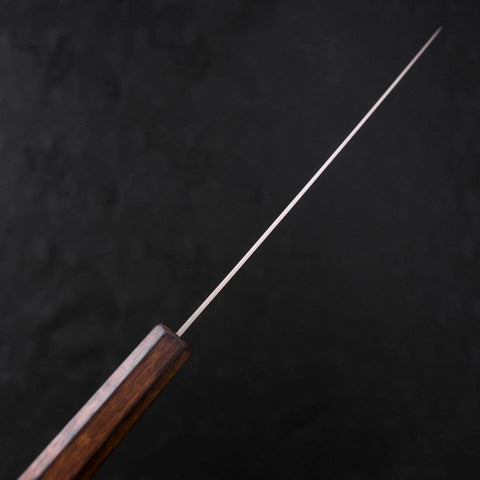 Gyuto Stainless Clad Blue Super Polished Sumi Urushi Handle 210mm-[Musashi]-[Japanese-Kitchen-Knives]