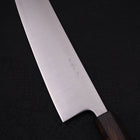 Gyuto Stainless Clad Blue Super Polished Sumi Urushi Handle 240mm-[Musashi]-[Japanese-Kitchen-Knives]