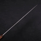 Gyuto Stainless Clad Blue Super Polished Sumi Urushi Handle 240mm-[Musashi]-[Japanese-Kitchen-Knives]