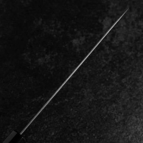 Gyuto Sweden Stainless Steel Nashiji Washi Damascus Black Walnut Handle 210mm-[Musashi]-[Japanese-Kitchen-Knives]