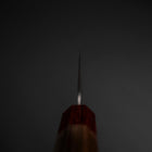 Gyuto Sweden Stainless Steel Nashiji Washi Damascus Walnut Handle 210mm-[Musashi]-[Japanese-Kitchen-Knives]