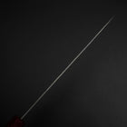 Gyuto Sweden Stainless Steel Nashiji Washi Damascus Walnut Handle 210mm-[Musashi]-[Japanese-Kitchen-Knives]