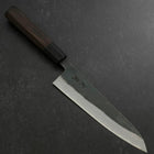 Gyuto V-Toku 2 Kurouchi Buffalo Ebony Handle 185mm-[Musashi]-[Japanese-Kitchen-Knives]