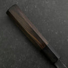 Gyuto V-Toku 2 Kurouchi Damascus Buffalo Ebony Handle 185mm-[Musashi]-[Japanese-Kitchen-Knives]