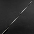 Gyuto VG-1 Polished Western Black Handle 180mm (Tsuba-nashi)-[Musashi]-[Japanese-Kitchen-Knives]