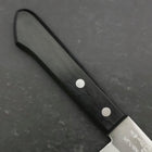 Gyuto VG-1 Polished Western Black Handle 180mm (Tsuba-nashi)-[Musashi]-[Japanese-Kitchen-Knives]