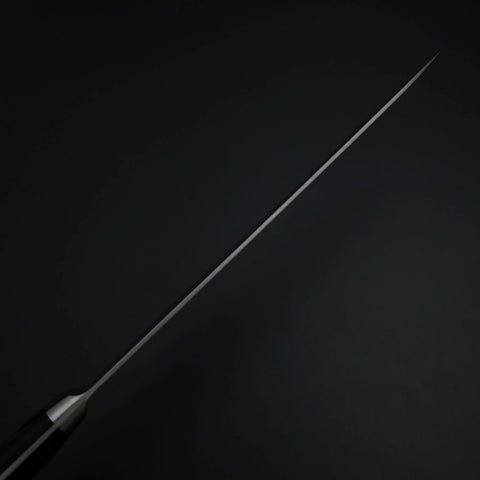 Gyuto VG-1 Polished Western Black Handle 210mm (8.3”)-[Musashi]-[Japanese-Kitchen-Knives]