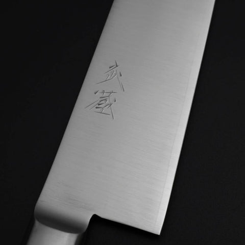 Gyuto VG-1 Polished Western Black Handle 210mm-[Musashi]-[Japanese-Kitchen-Knives]