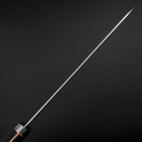 Gyuto VG-1 Polished Western Copper Inlay Handle 180mm-[Musashi]-[Japanese-Kitchen-Knives]