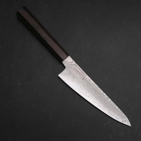 Gyuto VG-10 Damascus Ashwood Handle 145mm-[Musashi]-[Japanese-Kitchen-Knives]