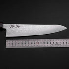 Gyuto VG-10 Damascus Ashwood Handle 195mm (7.7”)-[Musashi]-[Japanese-Kitchen-Knives]