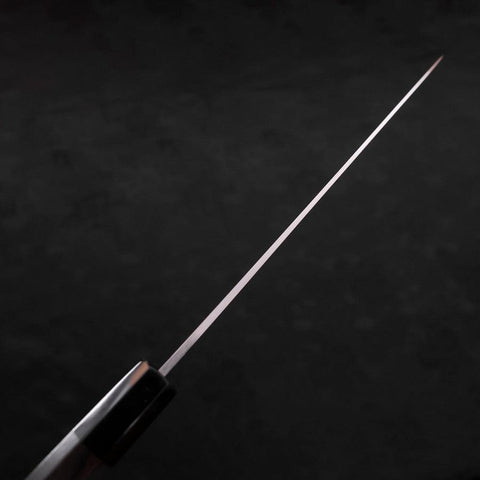 Gyuto VG-10 Damascus Black Buffalo Ebony Handle 210mm-[Musashi]-[Japanese-Kitchen-Knives]