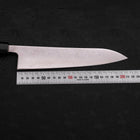 Gyuto VG-10 Damascus Black Buffalo Ebony Handle 210mm-[Musashi]-[Japanese-Kitchen-Knives]