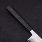 Gyuto VG-10 Damascus Black Ishime Urushi Handle 210mm-[Musashi]-[Japanese-Kitchen-Knives]
