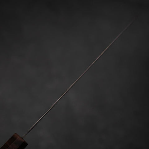 Gyuto VG-10 Damascus Brown Birch Handle 210mm (8.3”)-[Musashi]-[Japanese-Kitchen-Knives]