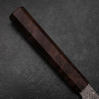 Gyuto VG-10 Damascus Brown Birch Handle 210mm (8.3”)-[Musashi]-[Japanese-Kitchen-Knives]