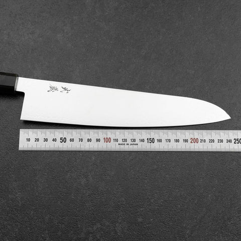 Gyuto VG-10 Damascus Gray Birch Handle 240mm-[Musashi]-[Japanese-Kitchen-Knives]