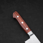 Gyuto VG-10 Damascus Mahogany Handle 210mm-[Musashi]-[Japanese-Kitchen-Knives]